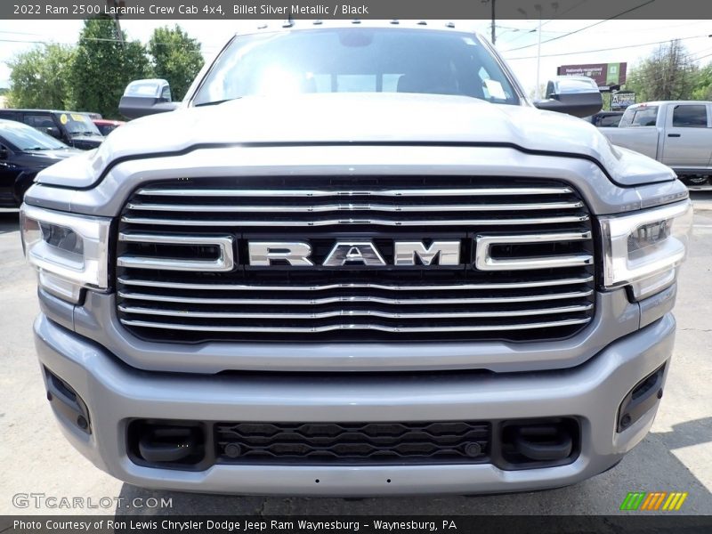Billet Silver Metallic / Black 2022 Ram 2500 Laramie Crew Cab 4x4