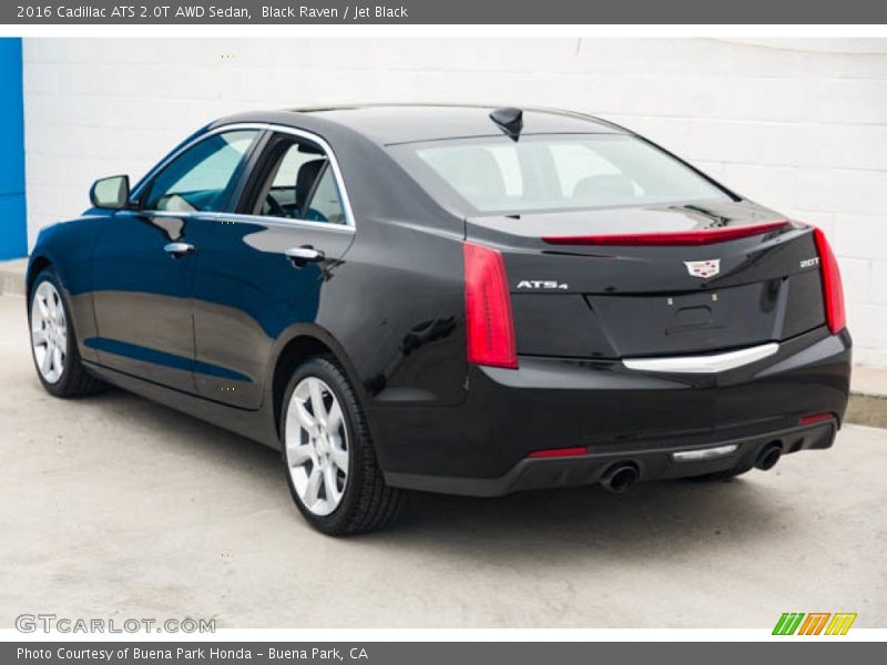 Black Raven / Jet Black 2016 Cadillac ATS 2.0T AWD Sedan