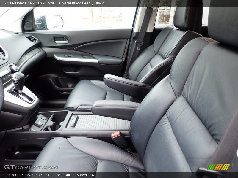 Crystal Black Pearl / Black 2014 Honda CR-V EX-L AWD