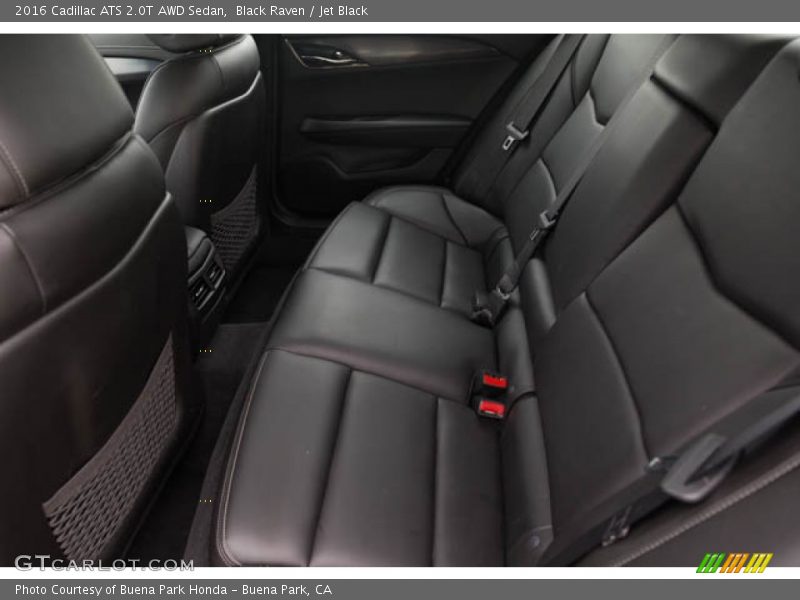 Rear Seat of 2016 ATS 2.0T AWD Sedan