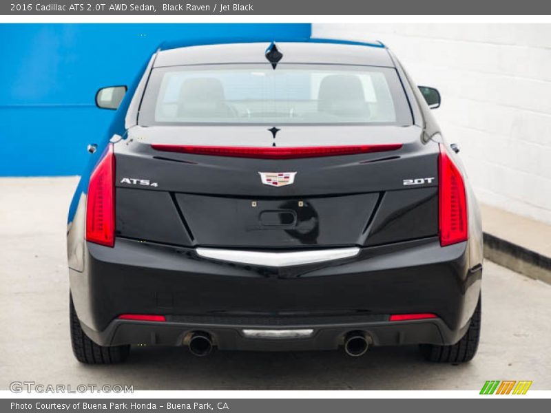 Black Raven / Jet Black 2016 Cadillac ATS 2.0T AWD Sedan