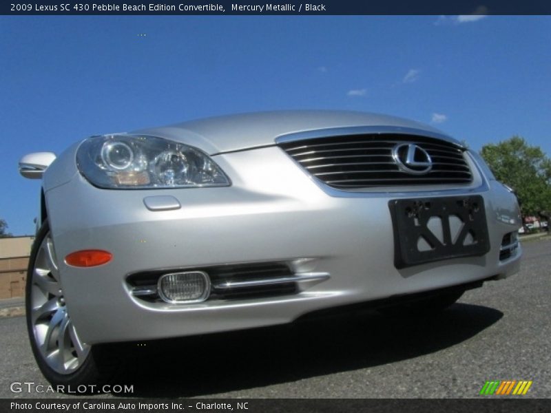Mercury Metallic / Black 2009 Lexus SC 430 Pebble Beach Edition Convertible