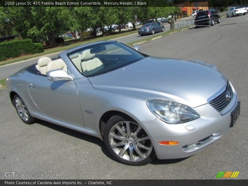 Front 3/4 View of 2009 SC 430 Pebble Beach Edition Convertible