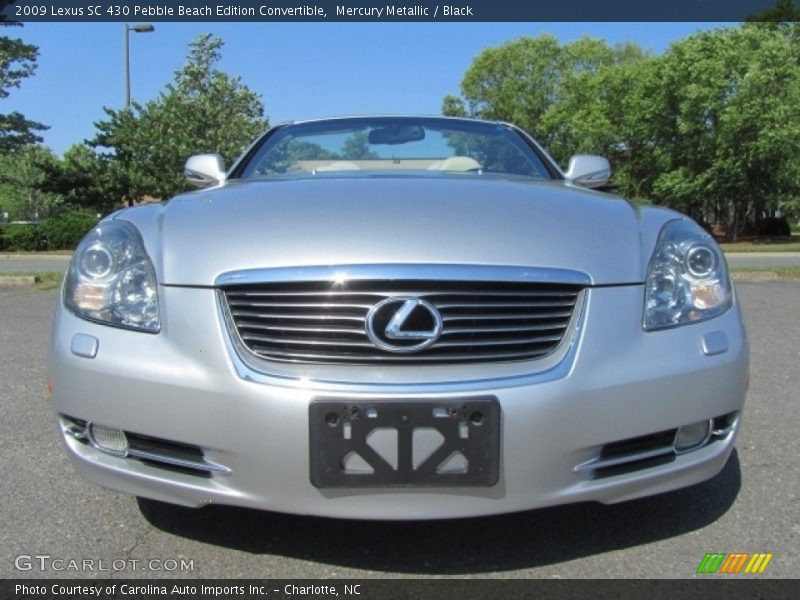 Mercury Metallic / Black 2009 Lexus SC 430 Pebble Beach Edition Convertible