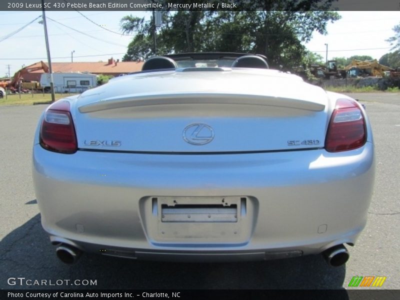Mercury Metallic / Black 2009 Lexus SC 430 Pebble Beach Edition Convertible