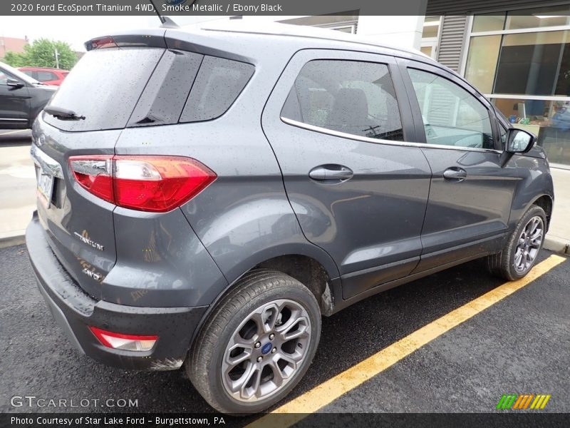 Smoke Metallic / Ebony Black 2020 Ford EcoSport Titanium 4WD