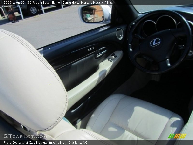 Mercury Metallic / Black 2009 Lexus SC 430 Pebble Beach Edition Convertible