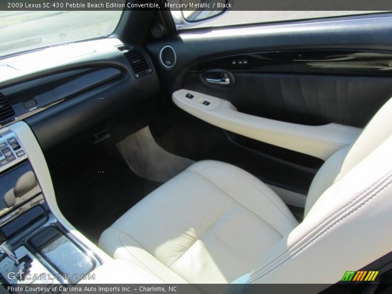 Front Seat of 2009 SC 430 Pebble Beach Edition Convertible