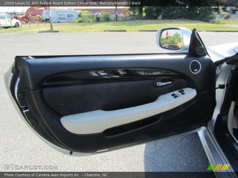 Door Panel of 2009 SC 430 Pebble Beach Edition Convertible