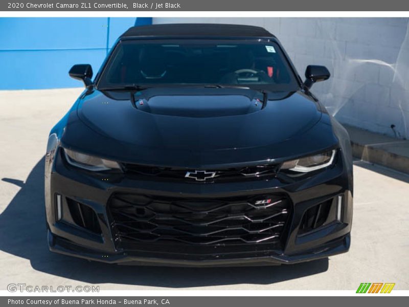 Black / Jet Black 2020 Chevrolet Camaro ZL1 Convertible