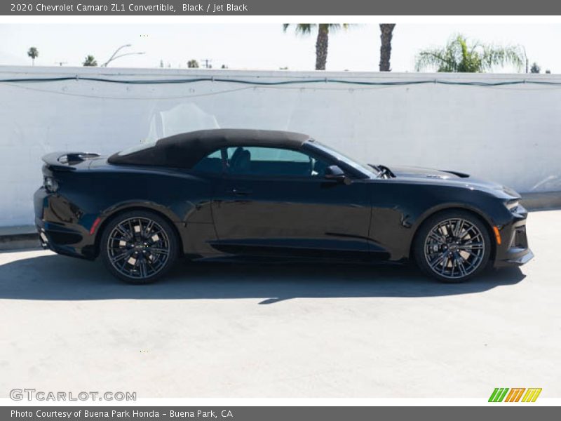 Black / Jet Black 2020 Chevrolet Camaro ZL1 Convertible