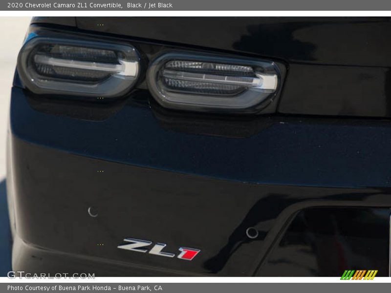 Black / Jet Black 2020 Chevrolet Camaro ZL1 Convertible