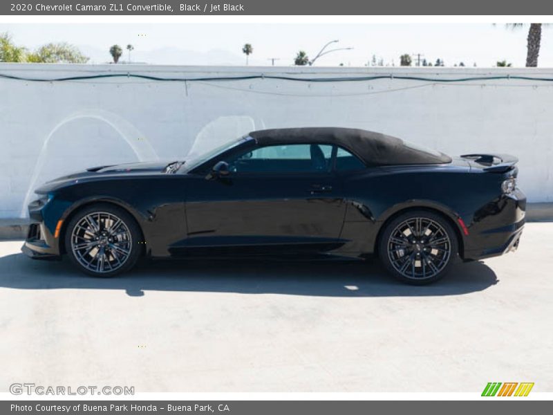 Black / Jet Black 2020 Chevrolet Camaro ZL1 Convertible