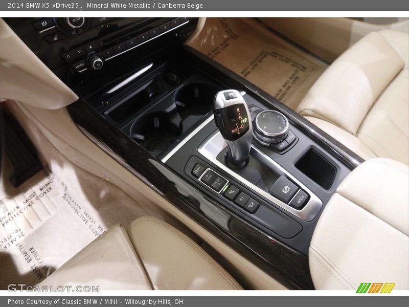 Mineral White Metallic / Canberra Beige 2014 BMW X5 xDrive35i