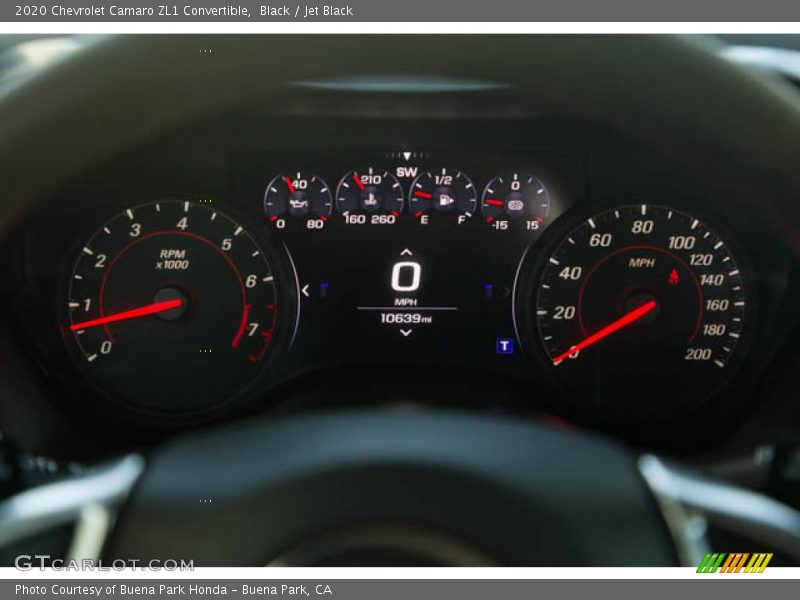  2020 Camaro ZL1 Convertible ZL1 Convertible Gauges