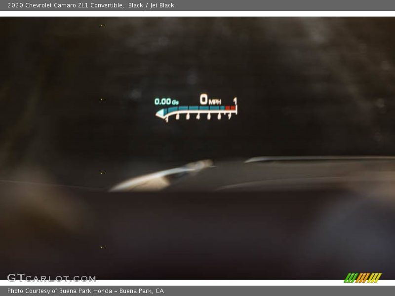 Black / Jet Black 2020 Chevrolet Camaro ZL1 Convertible