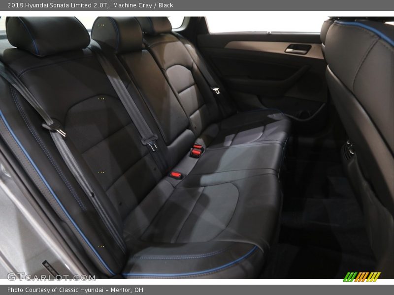 Machine Gray / Black 2018 Hyundai Sonata Limited 2.0T