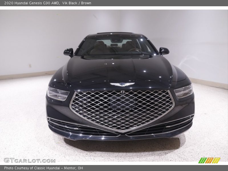 Vik Black / Brown 2020 Hyundai Genesis G90 AWD