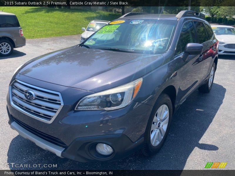 Carbide Gray Metallic / Slate Black 2015 Subaru Outback 2.5i Premium