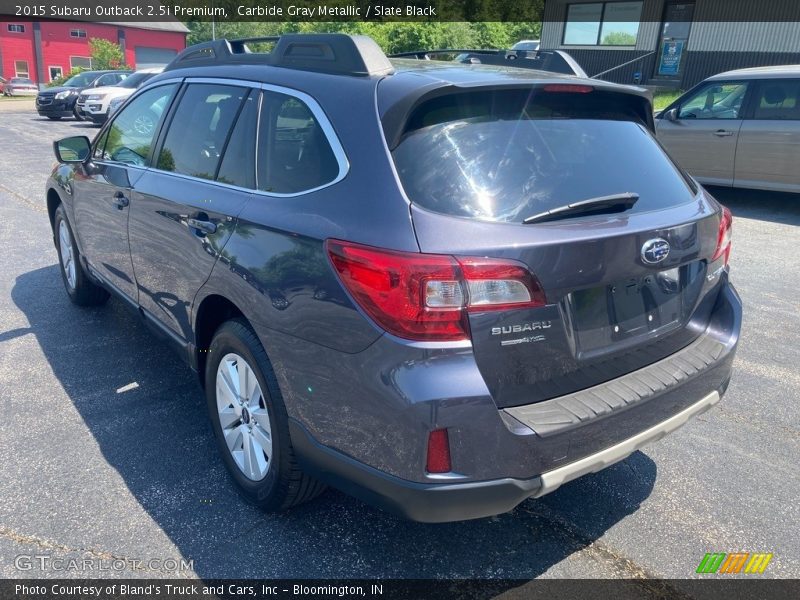 Carbide Gray Metallic / Slate Black 2015 Subaru Outback 2.5i Premium