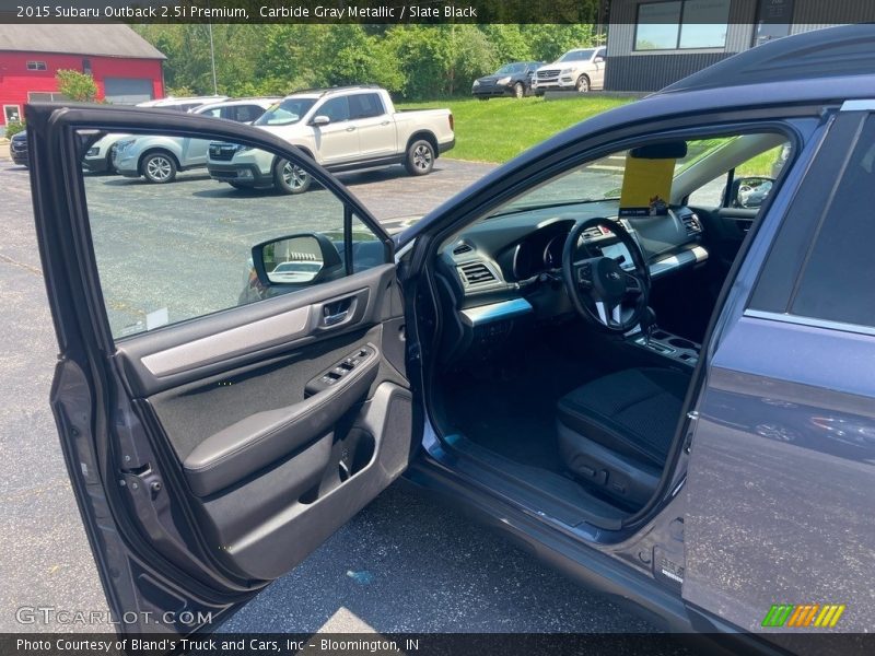 Carbide Gray Metallic / Slate Black 2015 Subaru Outback 2.5i Premium