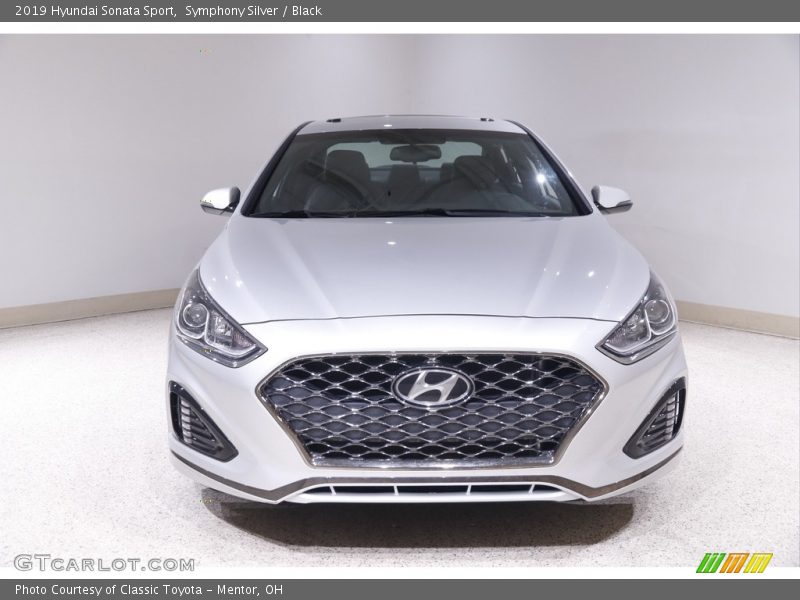 Symphony Silver / Black 2019 Hyundai Sonata Sport