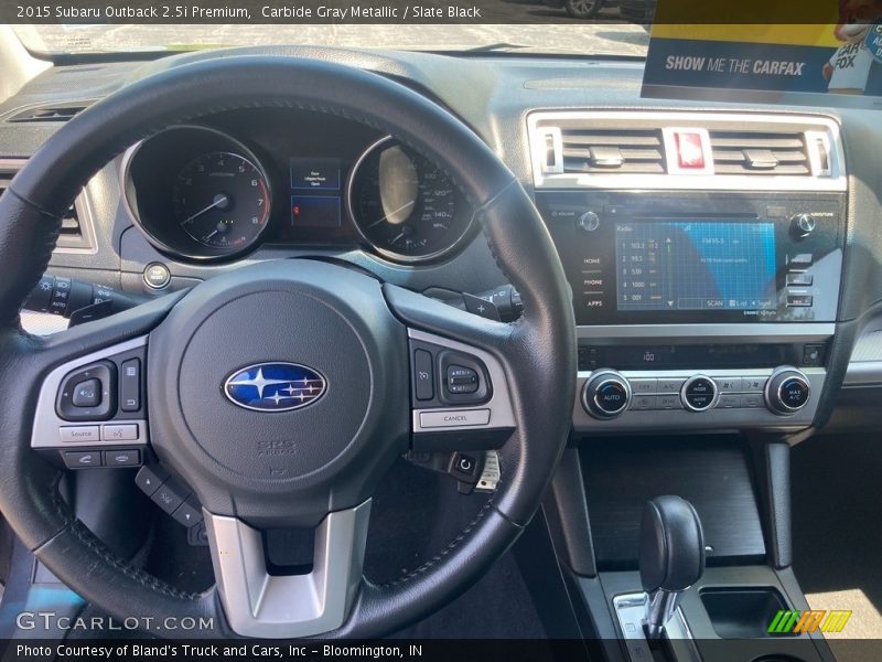 Controls of 2015 Outback 2.5i Premium