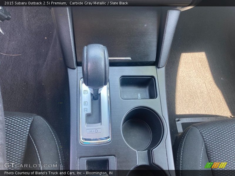 Carbide Gray Metallic / Slate Black 2015 Subaru Outback 2.5i Premium
