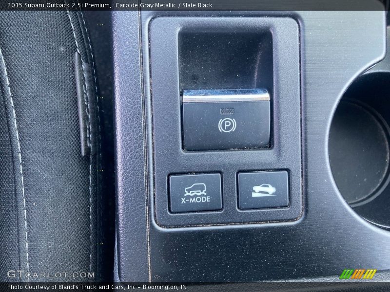 Carbide Gray Metallic / Slate Black 2015 Subaru Outback 2.5i Premium