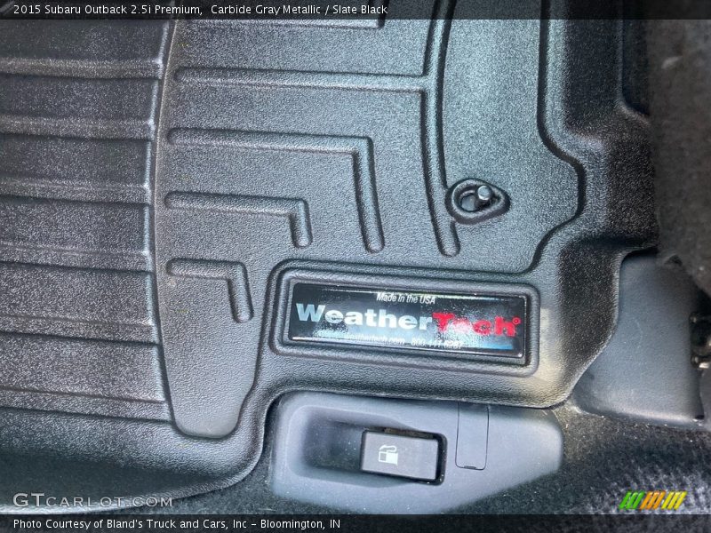 Carbide Gray Metallic / Slate Black 2015 Subaru Outback 2.5i Premium
