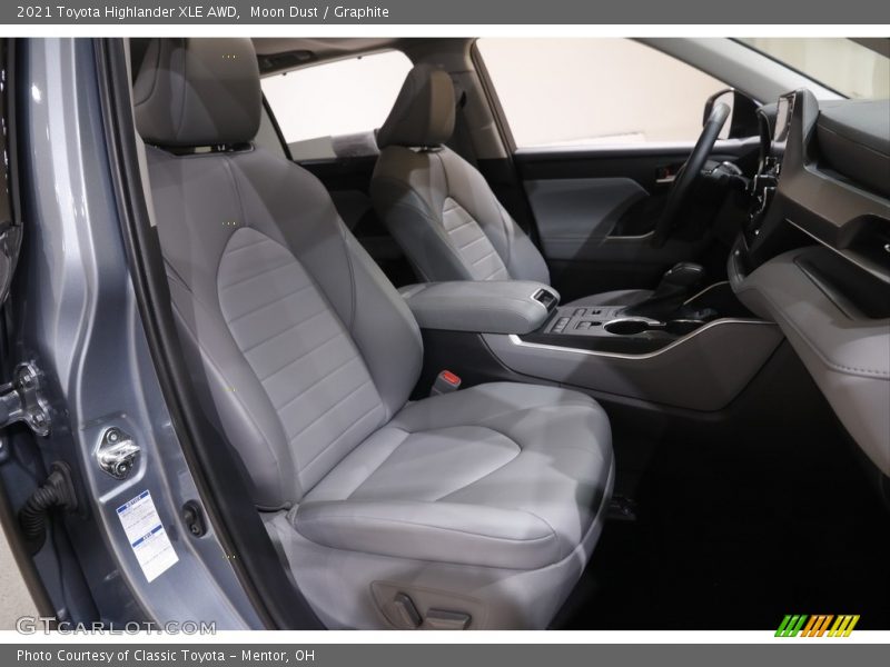 Moon Dust / Graphite 2021 Toyota Highlander XLE AWD