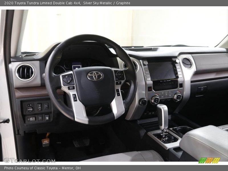 Silver Sky Metallic / Graphite 2020 Toyota Tundra Limited Double Cab 4x4