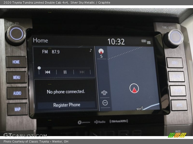 Silver Sky Metallic / Graphite 2020 Toyota Tundra Limited Double Cab 4x4