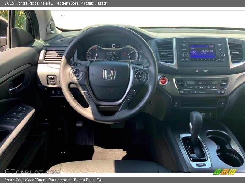 Modern Steel Metallic / Black 2019 Honda Ridgeline RTL
