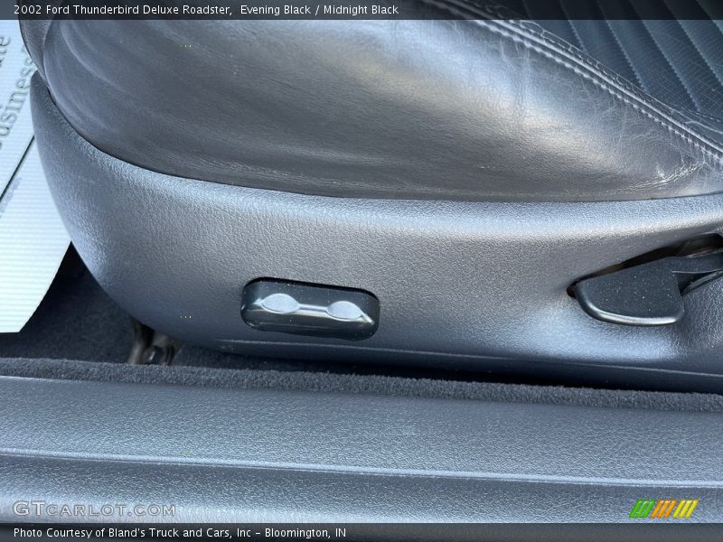 Evening Black / Midnight Black 2002 Ford Thunderbird Deluxe Roadster