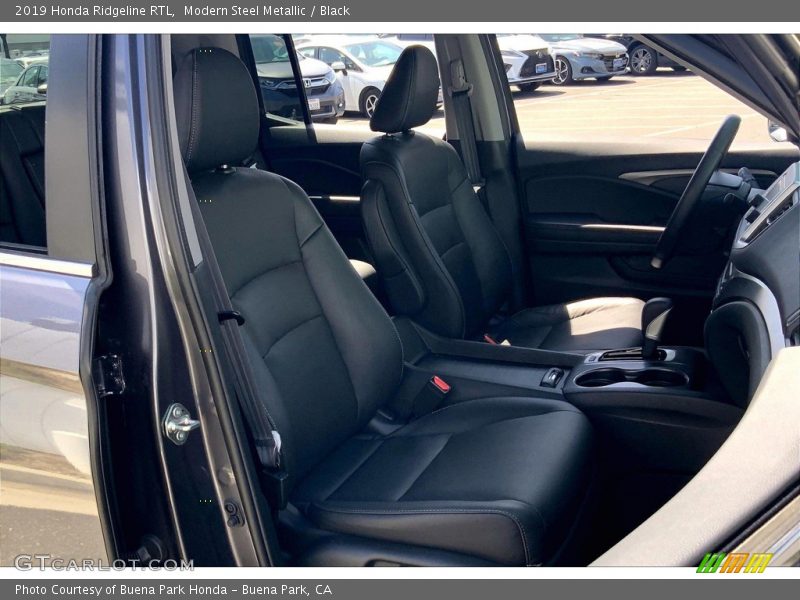 Modern Steel Metallic / Black 2019 Honda Ridgeline RTL