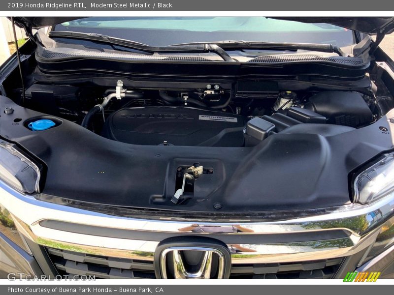 Modern Steel Metallic / Black 2019 Honda Ridgeline RTL