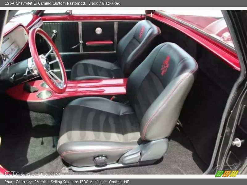 Front Seat of 1964 El Camino Custom Restomod
