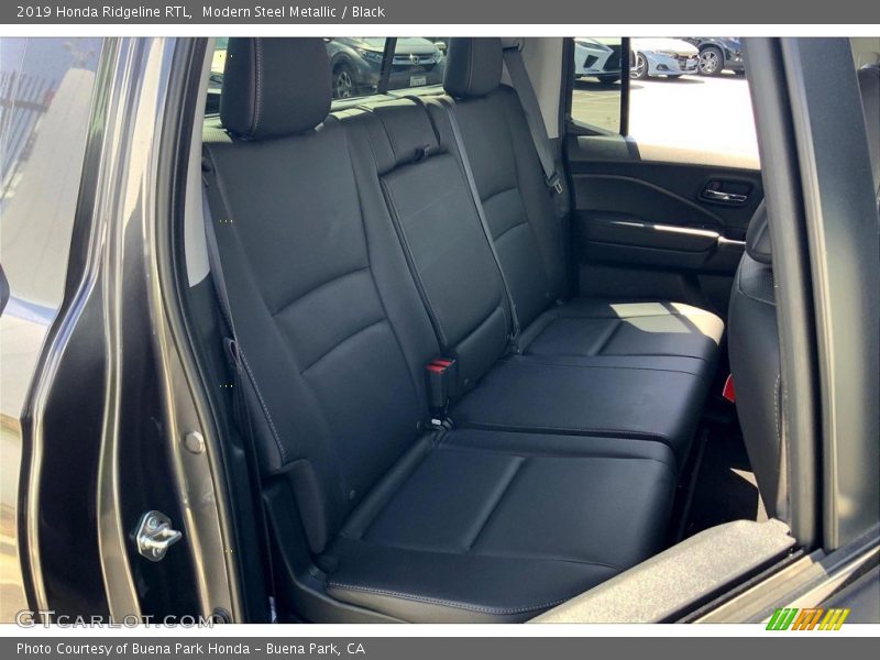 Rear Seat of 2019 Ridgeline RTL