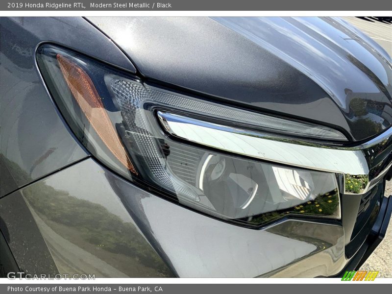 Modern Steel Metallic / Black 2019 Honda Ridgeline RTL