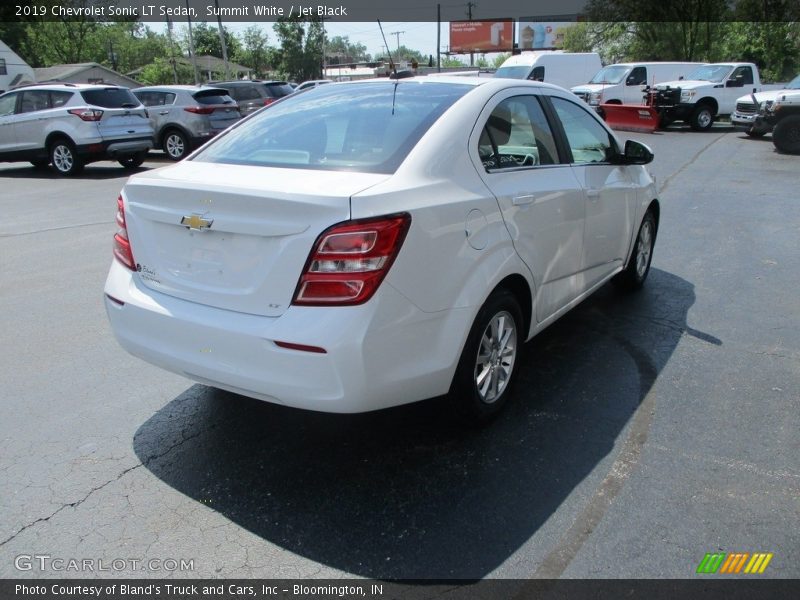 Summit White / Jet Black 2019 Chevrolet Sonic LT Sedan