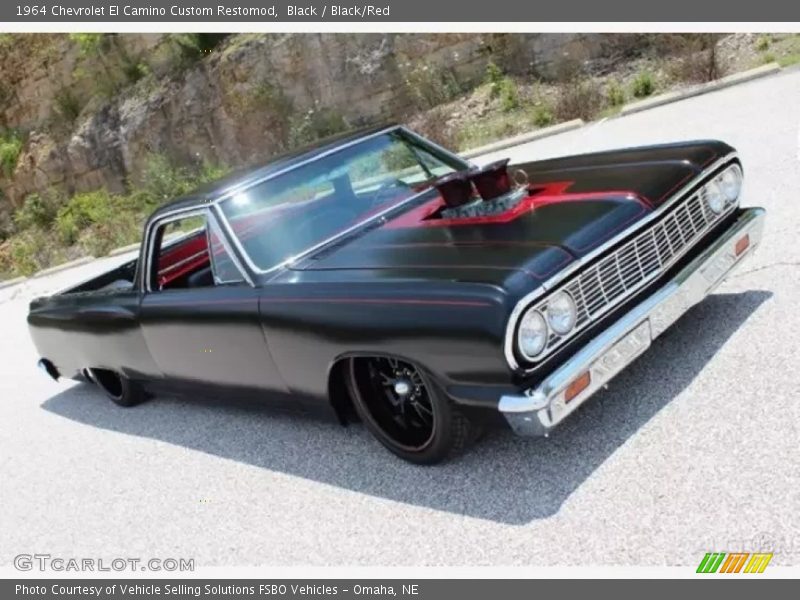Front 3/4 View of 1964 El Camino Custom Restomod