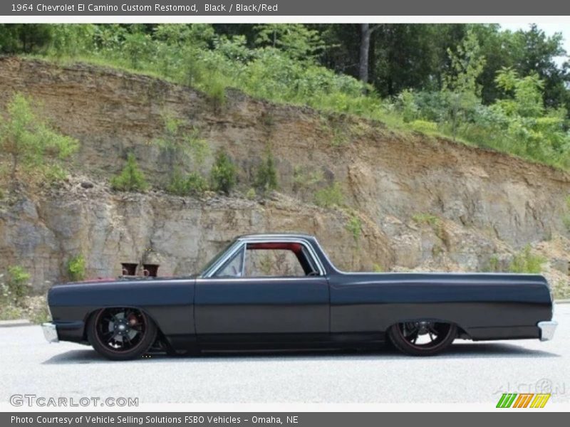 1964 El Camino Custom Restomod Black