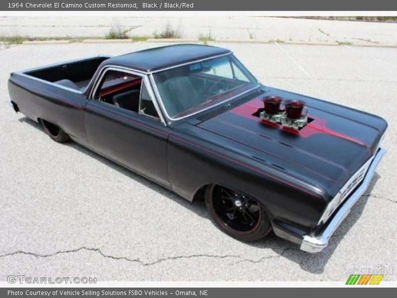  1964 El Camino Custom Restomod Black