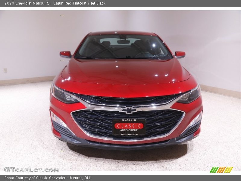 Cajun Red Tintcoat / Jet Black 2020 Chevrolet Malibu RS