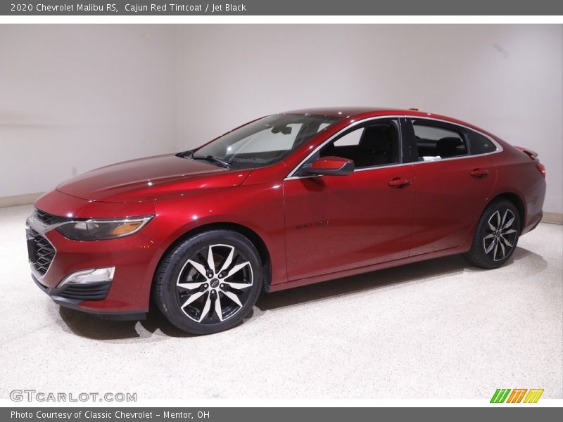 Cajun Red Tintcoat / Jet Black 2020 Chevrolet Malibu RS