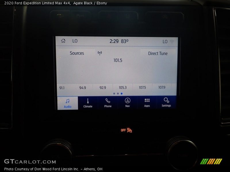 Agate Black / Ebony 2020 Ford Expedition Limited Max 4x4