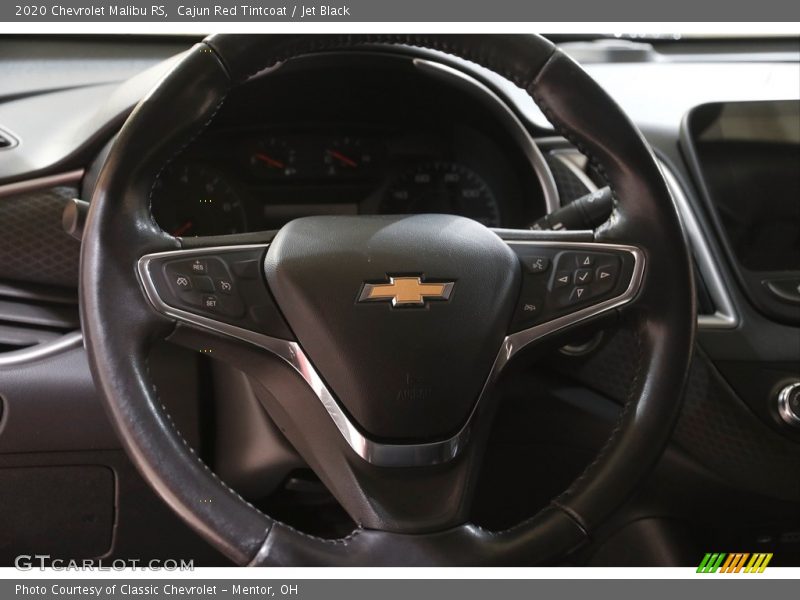 Cajun Red Tintcoat / Jet Black 2020 Chevrolet Malibu RS