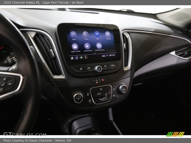 Cajun Red Tintcoat / Jet Black 2020 Chevrolet Malibu RS