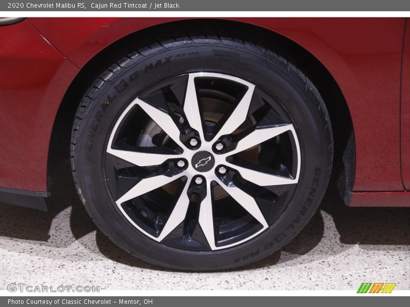 Cajun Red Tintcoat / Jet Black 2020 Chevrolet Malibu RS